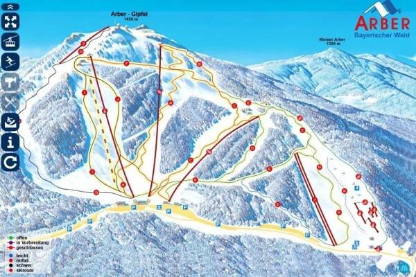 Ski areály v dojezdové vzdálenosti - foto č. 2