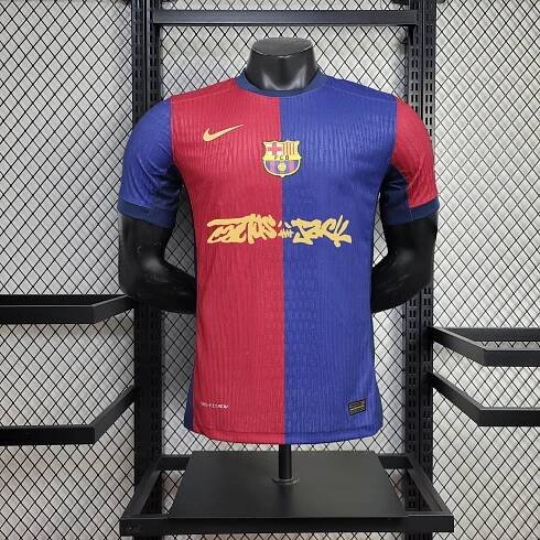 Barcelona x Travis Scott Edition 24/25 Player Version Football Jersey