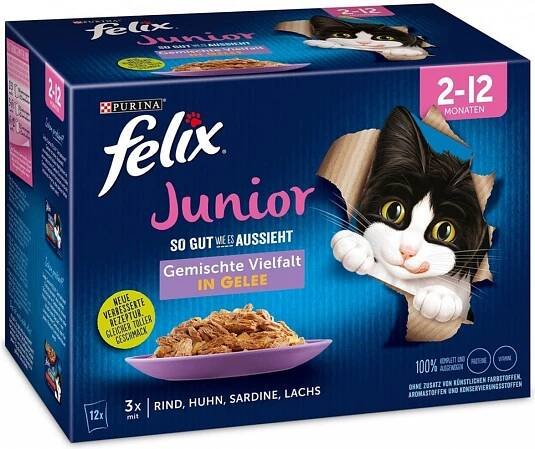 Felix Fantastic junior 12x85g
