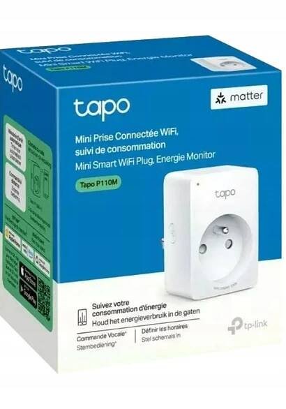 Chytrá zásuvka TP-Link Tapo Mini Smart Wi-Fi P110M