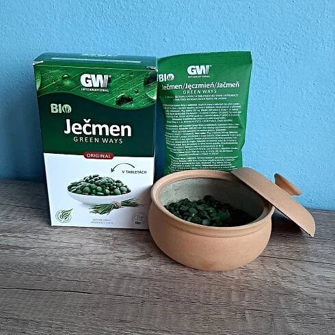 Zelený ječmen Green Ways BIO - 600 tablet, 210 g