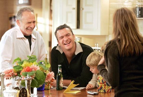 Bratři a sestry - Dvě místa - Z filmu - Ron Rifkin, Balthazar Getty, Maxwell Perry Cotton
