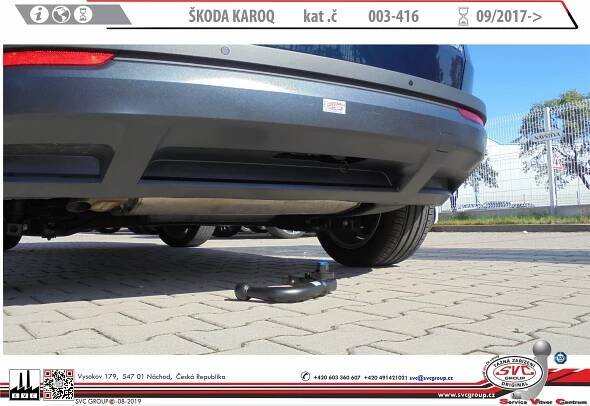 Tažné zařízení Vertikální Automat