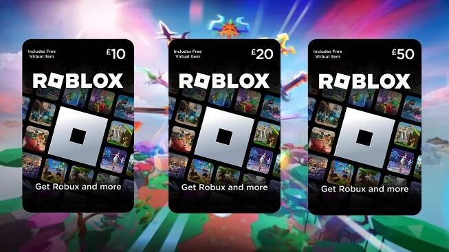 Roblox gift cards are 20% off at Currys