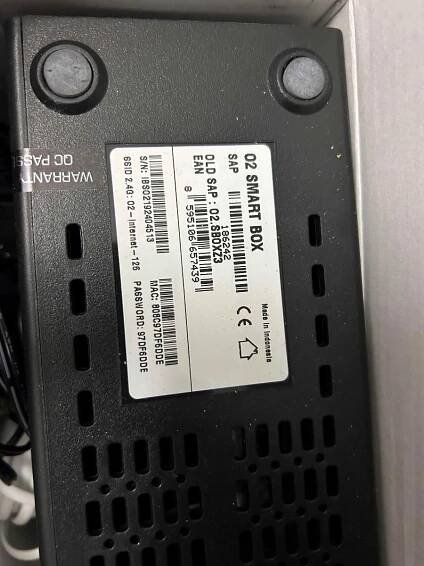 O2 Smart box Modem - Komponenty pro PC