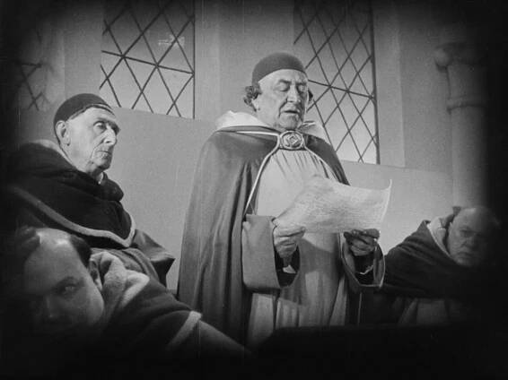 Maurice Schutz, Eugene Silvain - Utrpení Panny orleánské - Z filmu