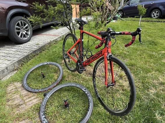 Merida Reacto 5000 velikost M/L barva cihlově červená. za 29 000 Kč | Cyklobazar.cz