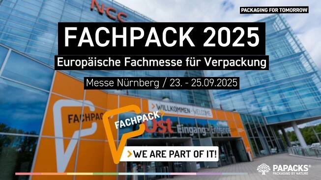 FACHPACK 2025 in Nürnberg - Europäische Fachmesse für Verpackung
