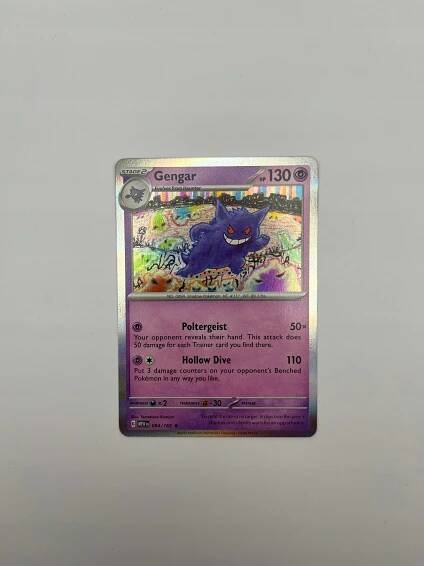 Karta Pokemon TCG | Gengar (MEW 094/165) | MEW 151 | Holo Rare