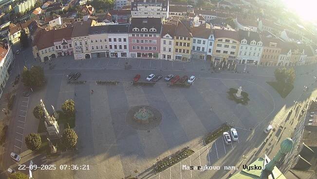 Vyškov, nemocnice webkamera