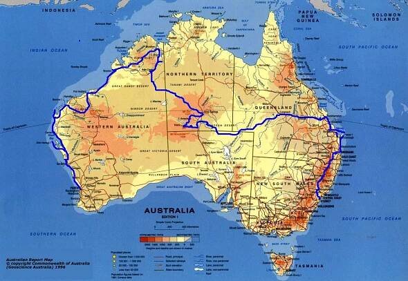 OFF ROAD GUIDE - Austrálie - O destinaci