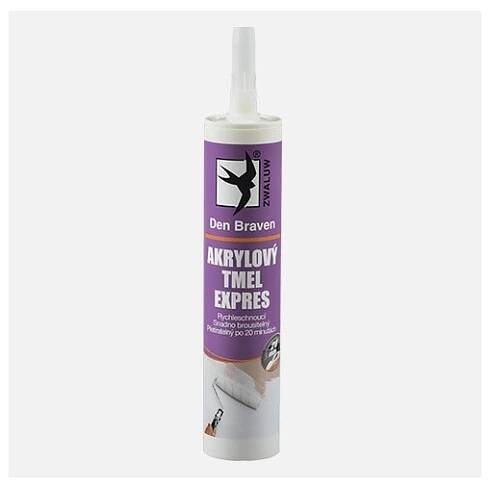 Tmel akrylát Den Braven EXPRES bílý /310 ml