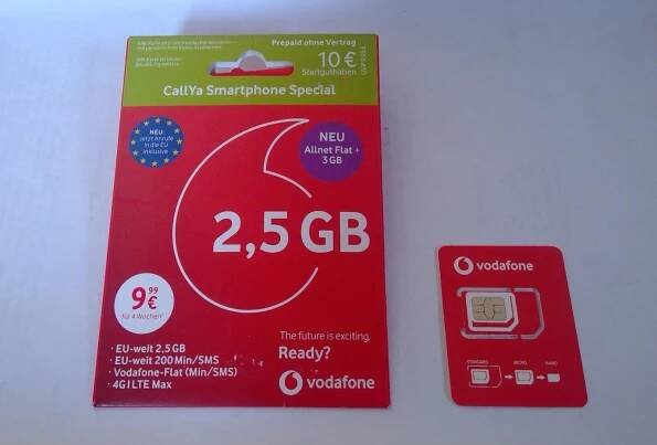 Vodafone DE sim karta