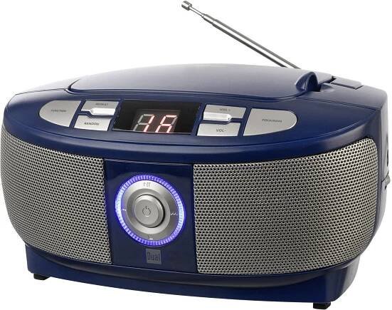 Dual P 49-1 CD-rádio FM CD modrá