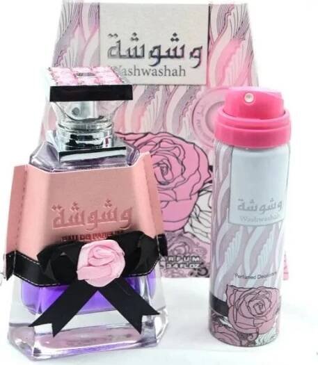 Lattafa Washwashah W EDP, 100 ml + deodorant ve spreji 75 ml