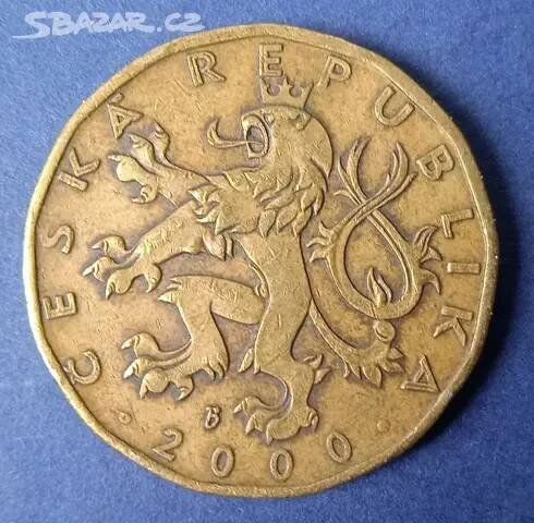 20 Kč 2000 Milénium (orloj)