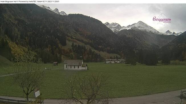 Webcam Hotel Birgsauer Hof in Oberstdorf 