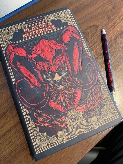 Zápisník Dungeons & Dragons