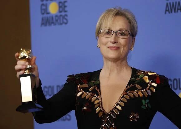 Streepová na Zlatých glóbech „sjela“ Trumpa. Ten jí obratem vrátil úder