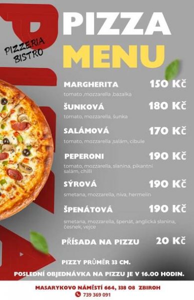 Stravování - Oficiální stránky Město Zbiroh