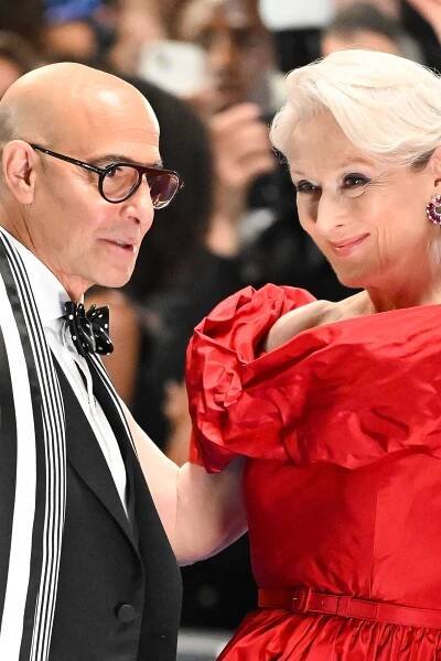 Meryl Streep Seemingly Trips in Platform Peep-Toes Despite Practicing on the Set of “The Devil Wears Prada 2”