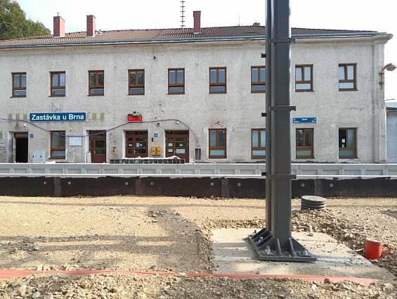 Kontrolní den v Zastávce u Brna - Vlakem jednoduše