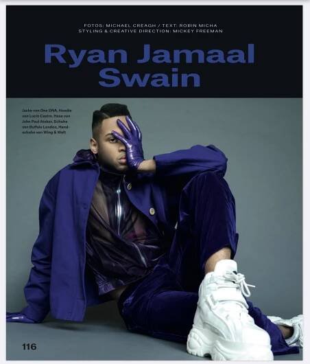 Ryan Jamaal Swain for Nylon Magazine