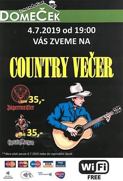 COUNTRY VEČER: TIC Frenštát pod Radhoštěm