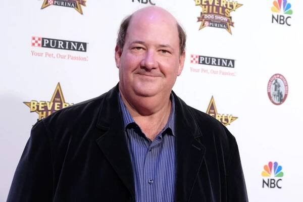 Brian Baumgartner (photographed here in February 2020) has popped the question in several Cameo videos