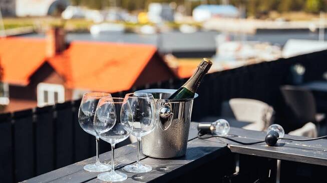 Roof terrace by OTTO | OTTO Hotel & Sun in Pavilosta