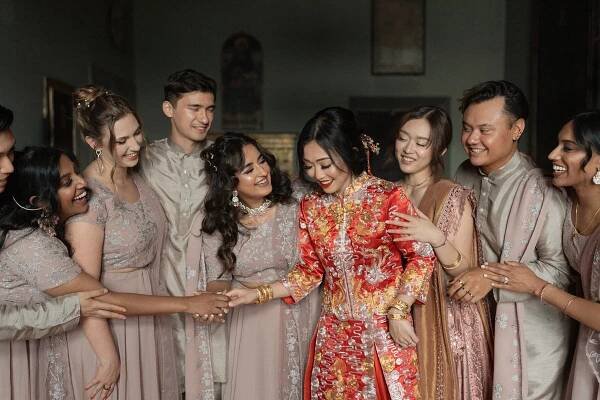 the wedding of Anirudh Pisharody jn italy