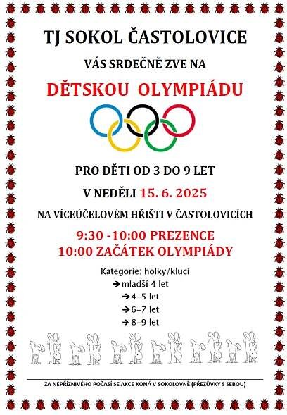 15. 6. 2025 Dětská olympiáda