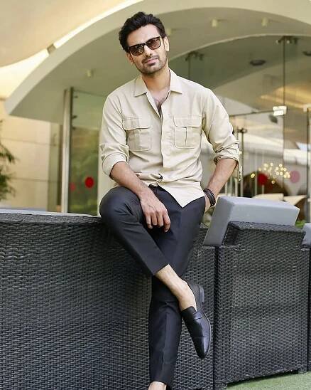 Pakistani actor Zahid Ahmed 