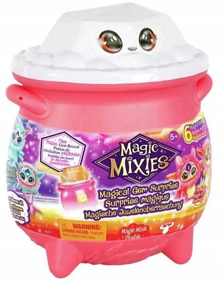 MAGIC MIXIES Kouzelný kotlík Magie ohně Svítí Mění barvu Plyšák