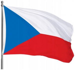 Stožárová vlajka Česká republika PREMIUM 150x92 cm