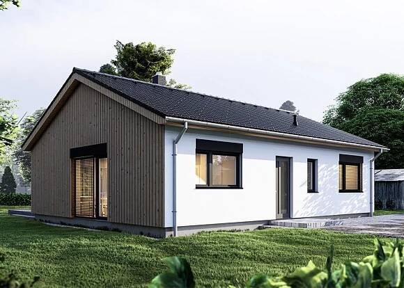 Dřevostavba na klíč ( Mariana 104 ) | ROVAX