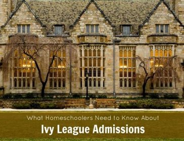 Ivy League Admissions Homeschool