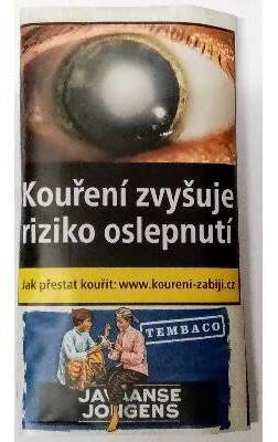 Cigaretový tabák Javaanse Jongers Tembaco uzavíratelný sáček 30g
