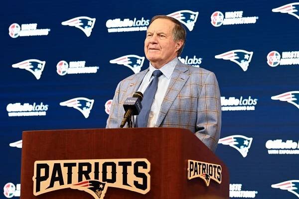 Bill Belichick, NFL Draft analyst, shows his TV potential on ‘Pat McAfee Show’