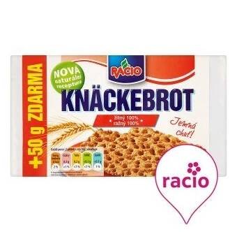 Racio Knäckebrot žitný 250g