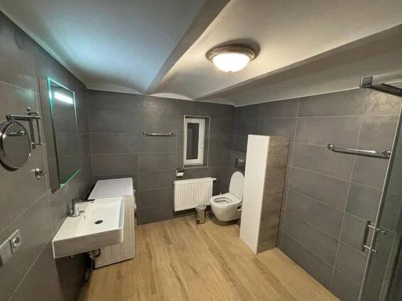 Koupelna v ubytování Apartments Gato Karlovy Vary Jenišov