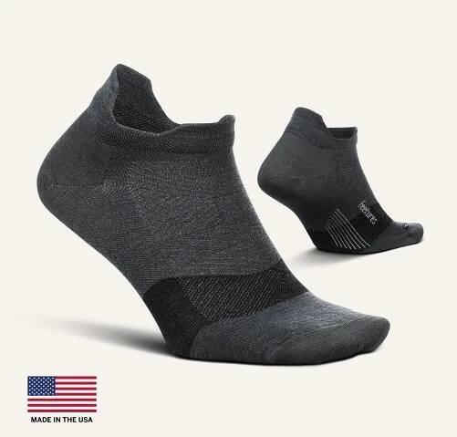 Merino Wool Max Cushion No Show Socks