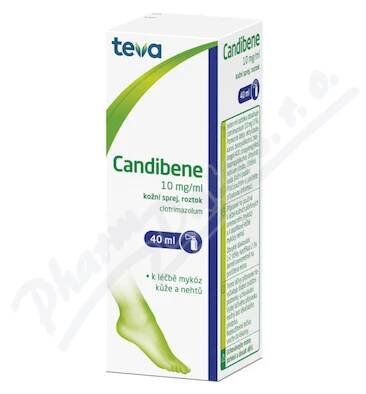 Candibene 1% spray drm.spr.sol.1x40ml 10mg/ml