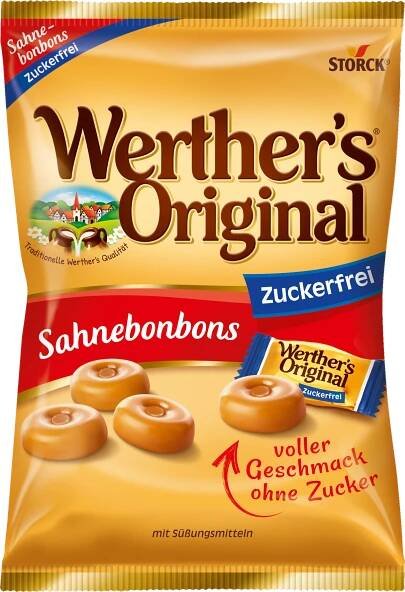 Werther's Original Sahnebonbons zuckerfrei