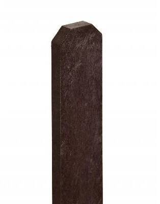 Plastová plotovka 78x21 mm, výška 120 cm, s tříhrannou hlavou, hnědá od 75 Kč - Heureka.cz
