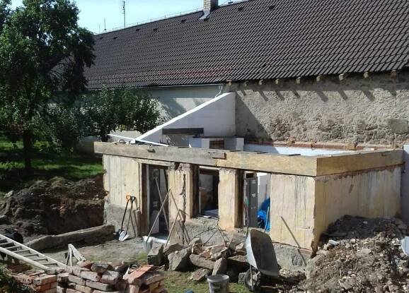 Rekonstrukce chalupy 1