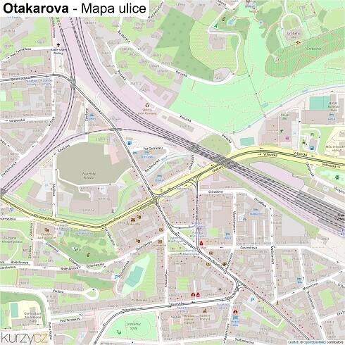 Otakarova - mapy | Kurzy.cz