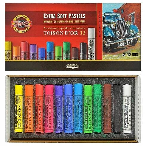 Koh-I-Noor suché pastely Toison Dor 12 KOLOR 8552
