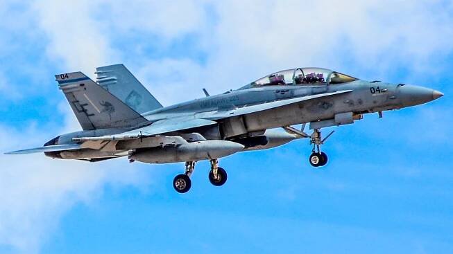 F/A-18D Hornet americké námořní pěchoty