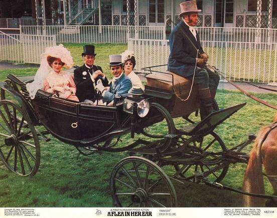 Rosemary Harris, Rex Harrison, Louis Jourdan, Rachel Roberts - Brouk v hlavě - Fotosky